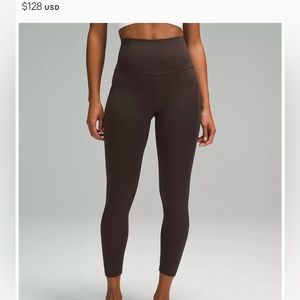 Lululemon align high rise leggings with pockets.